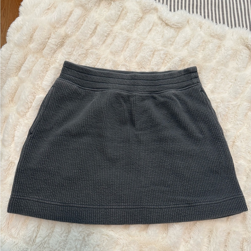 Aerie Charcoal Mini Skirt